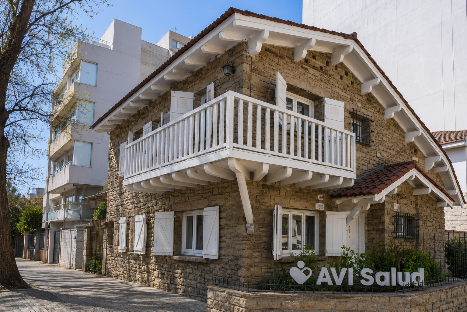 Casa Madre, la sede de AVI Salud en Mar del Plata