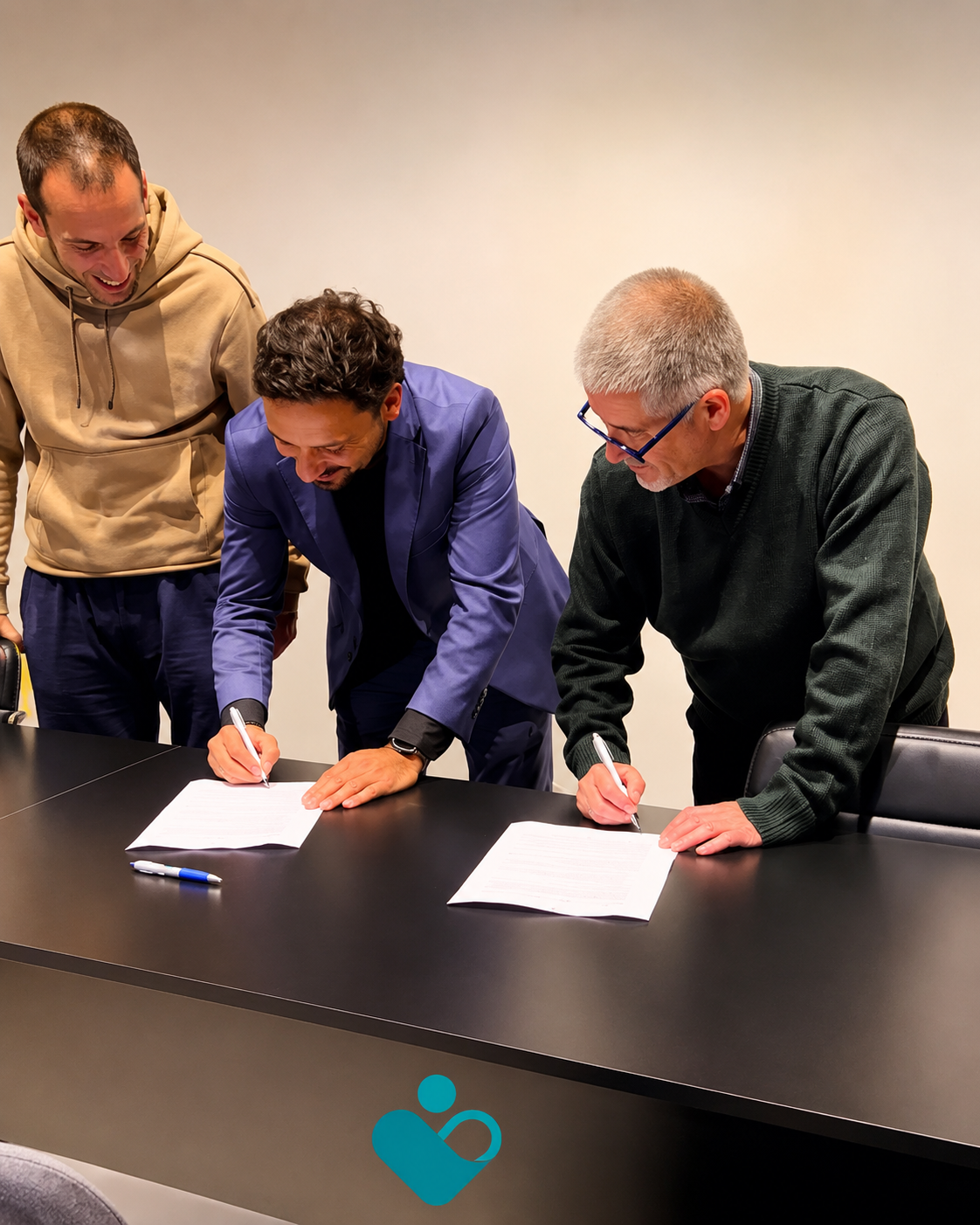 Firma de un convenio institucional de AVI Salud